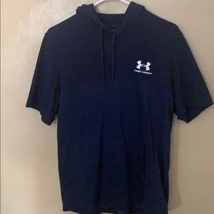 Hooded under armour shirt